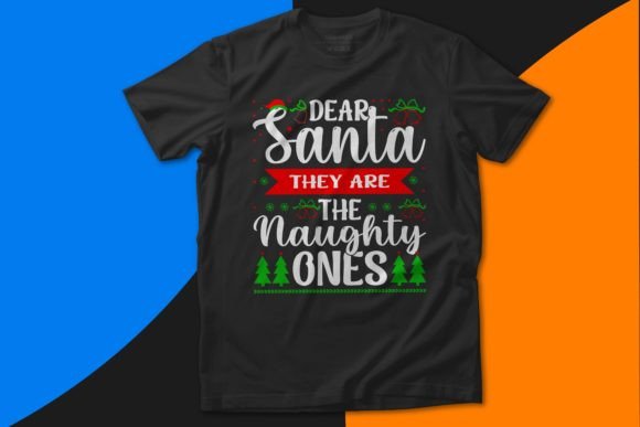 Color Christmas SVG Trendy Tshirt Design & T-Shirt Designs