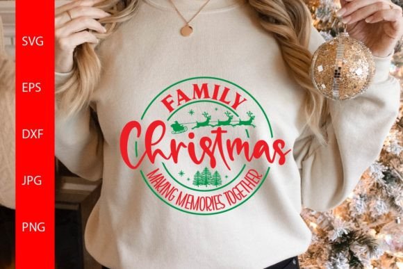Family Christmas SVG: T-Shirt Designs for Publishers