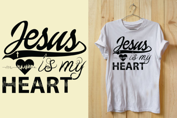 Jesus is My Heart SVG T-Shirt Designs Review